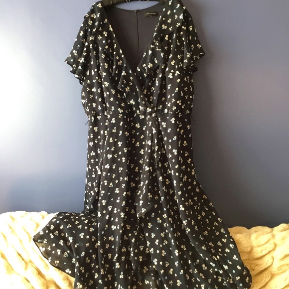 Lane Bryant Dresses & Skirts - 🌸👗 Belle of the Ball Blue Floral Dress👗🌸